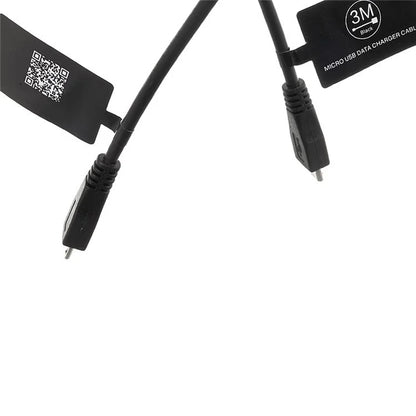 3M Micro USB 2.0 Data Sync Charger Cable Cord for Samsung HTC LG Sony Huawei