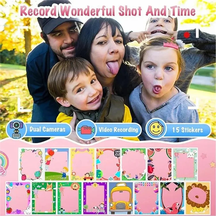 S2 2.4-Inch HD Smart Children Camera Phone Toy Support Camera, Video