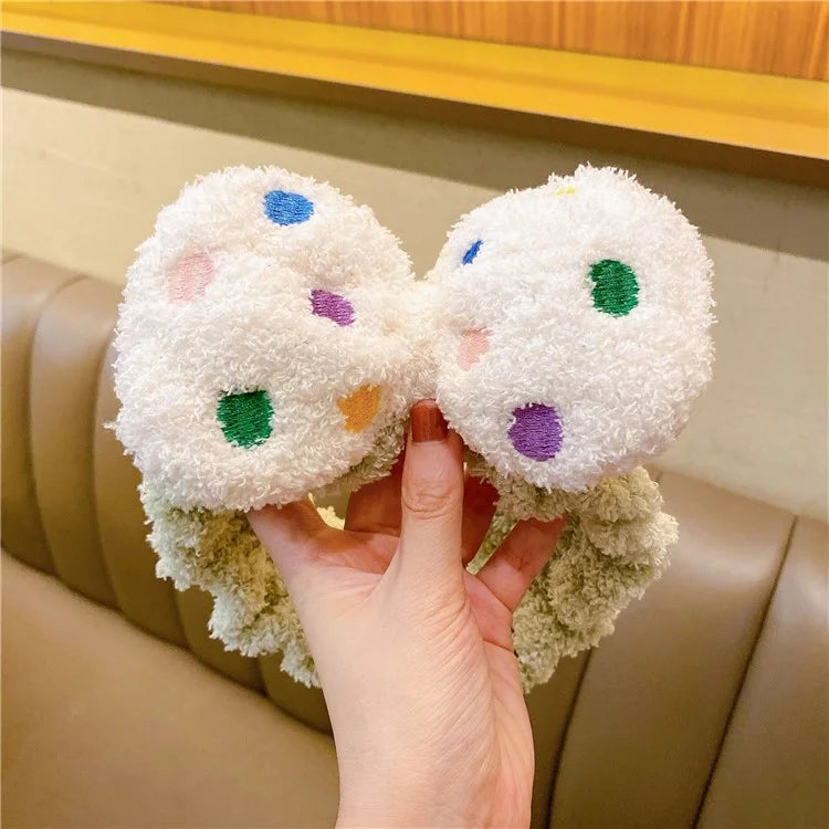 SFD073 Women Makeup Headband Bowknot Face Washing Hairband