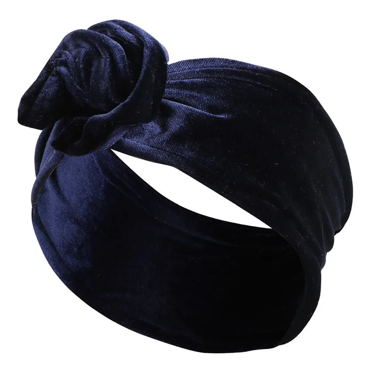 FD066 Wire Headband Adjustable Pattern Print Wired Hair Tie Head Scarf
