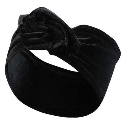FD066 Wire Headband Adjustable Pattern Print Wired Hair Tie Head Scarf