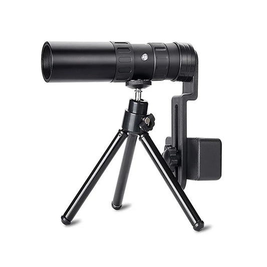 10-300x40mm Super Telephoto Zoom Monocular Telescope with Tripod & Clip + Clip + Tripod