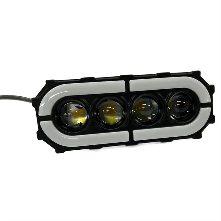 V73 4-LED Electric Bike Motorcycle Modified LED Light Waterproof Flashing Light