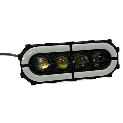 V73 4-LED Electric Bike Motorcycle Modified LED Light Waterproof Flashing Light