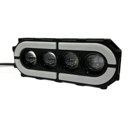 V73 4-LED Electric Bike Motorcycle Modified LED Light Waterproof Flashing Light