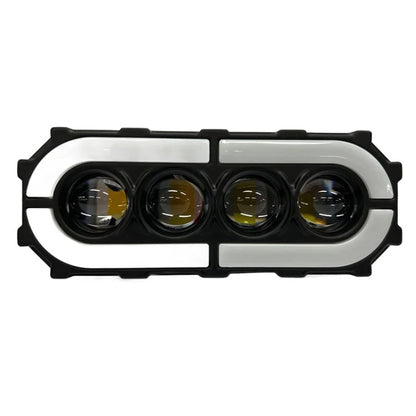 V73 4-LED Electric Bike Motorcycle Modified LED Light Waterproof Flashing Light