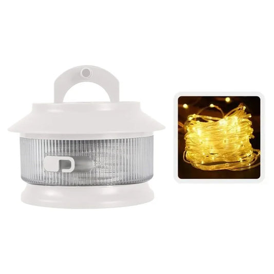20m Retractable IPX4 Waterproof Light Strip Outdoor Camping Ambient Lamp