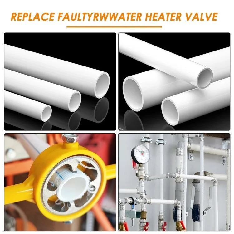 6Pcs / Set Plastic+Alloy Thread Maker Tool Pipe Threader Manual Plumbing Tool Threader Kit for Threading