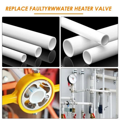 6Pcs / Set Plastic+Alloy Thread Maker Tool Pipe Threader Manual Plumbing Tool Threader Kit for Threading