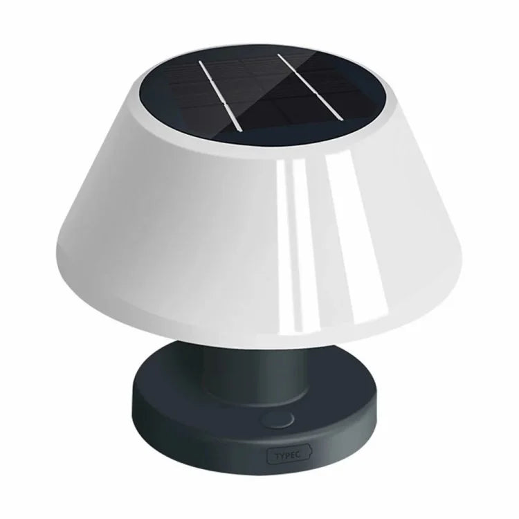 IP54 Waterproof Outdoor Solar Table Lamp 4 Gears Adjustable Indoor Desk Light