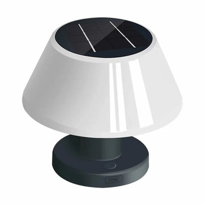 IP54 Waterproof Outdoor Solar Table Lamp 4 Gears Adjustable Indoor Desk Light