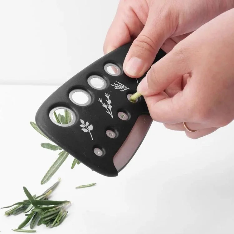 6-in-1 Roller Pizza Cutter Can Opener Garlic Masher Peeler Kitchen Gadget Set (BPA Free, No FDA)