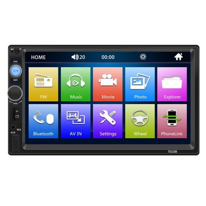 7010B 7-inch Car MP3 / MP5 Player Multi-Function Car Bluetooth Amplifier FM Radio