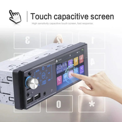 Z1 Touch Screen Dual USB Car Bluetooth MP5 Player Colorful Light FM Radio Media Player