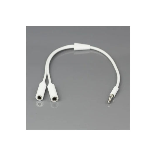 3.5mm 1 Male to 2 Female Audio Splitter Cable Earphone Connection Cord