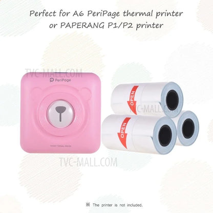 Self-adhesive Printable Color Sticker Paper Roll Direct Thermal Paper