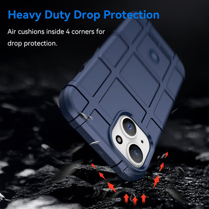 ELECTROPRIME For iPhone 15 Full Coverage Shockproof TPU Phone Case(Blue)