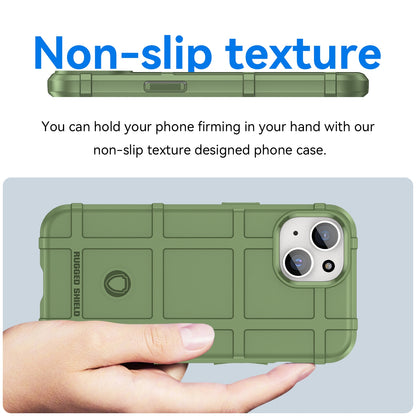 ELECTROPRIME For iPhone 15 Full Coverage Shockproof TPU Phone Case(Green)