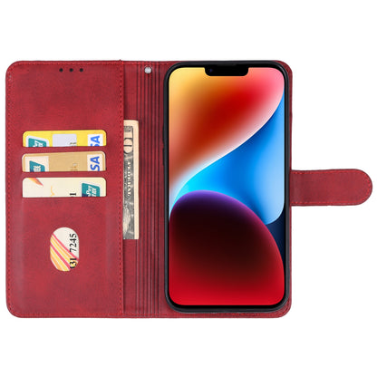 ELECTROPRIME For iPhone 15 Plus Leather Phone Case(Red)
