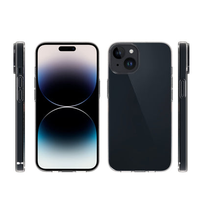 ELECTROPRIME For iPhone 15 Plus Waterproof Texture TPU Phone Case(Transparent)