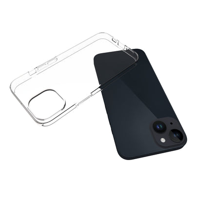 ELECTROPRIME For iPhone 15 Plus Waterproof Texture TPU Phone Case(Transparent)