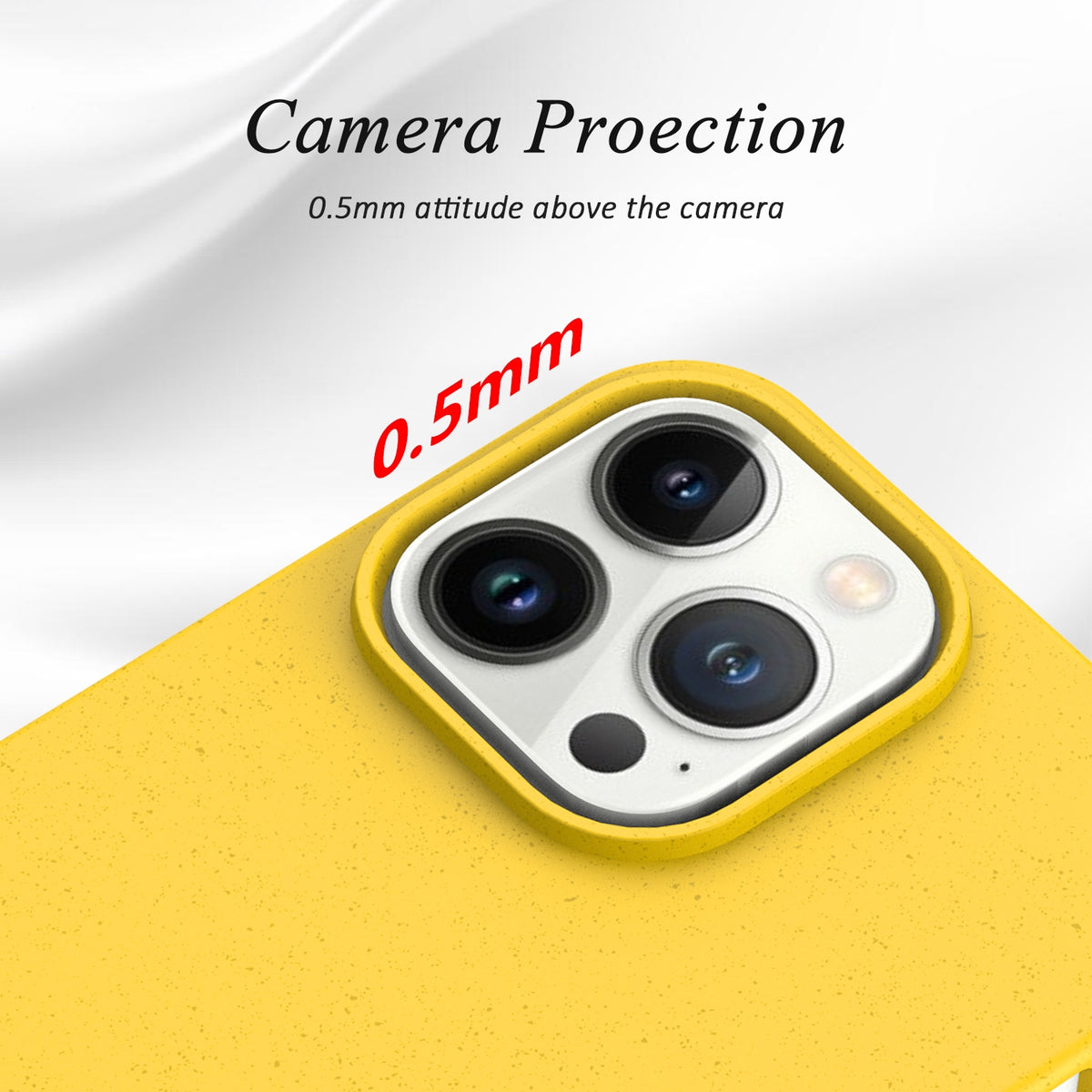 ELECTROPRIME For iPhone 15 Plus TPU Shockproof Phone Case(White)
