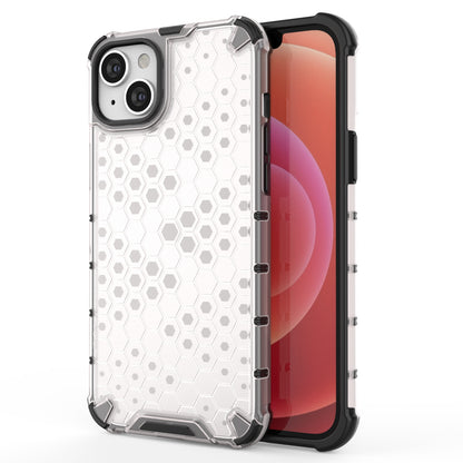 ELECTROPRIME For iPhone 15 Honeycomb Phone Case(White)