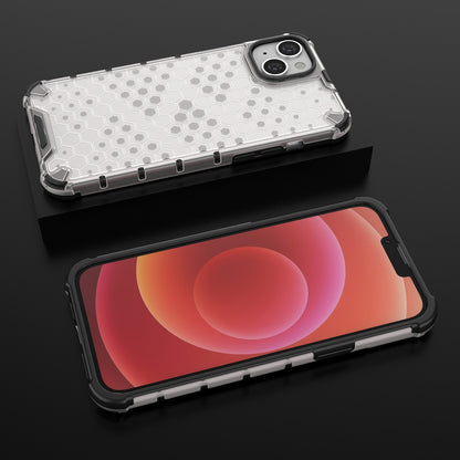 ELECTROPRIME For iPhone 15 Honeycomb Phone Case(White)
