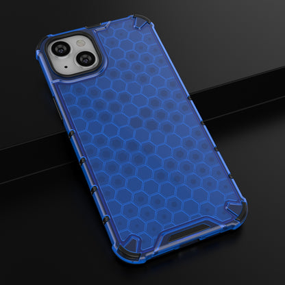 ELECTROPRIME For iPhone 15 Honeycomb Phone Case(Blue)