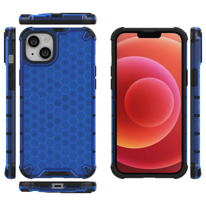 ELECTROPRIME For iPhone 15 Honeycomb Phone Case(Blue)