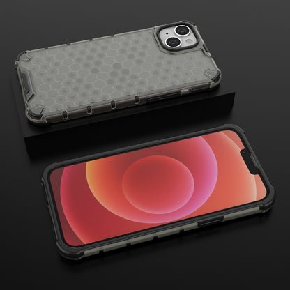 ELECTROPRIME For iPhone 15 Honeycomb Phone Case(Black)
