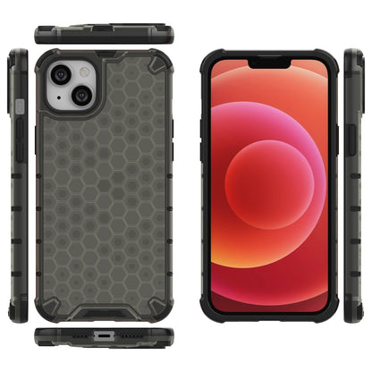ELECTROPRIME For iPhone 15 Honeycomb Phone Case(Black)
