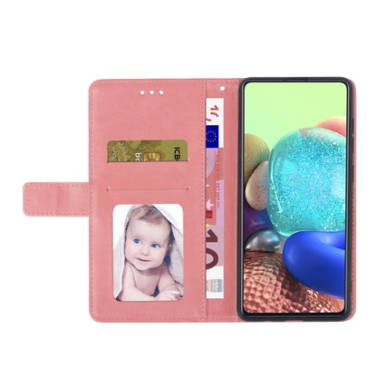 ELECTROPRIME For iPhone 15 HT01 Y-shaped Pattern Flip Leather Phone Case(Pink)