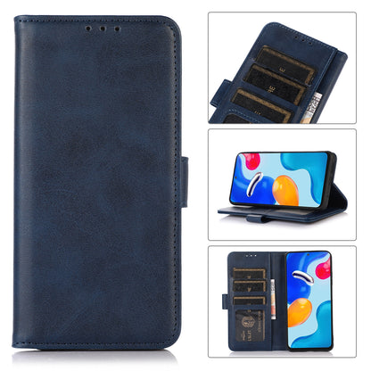 ELECTROPRIME For iPhone 15 Plus Cow Texture Leather Phone Case(Blue)