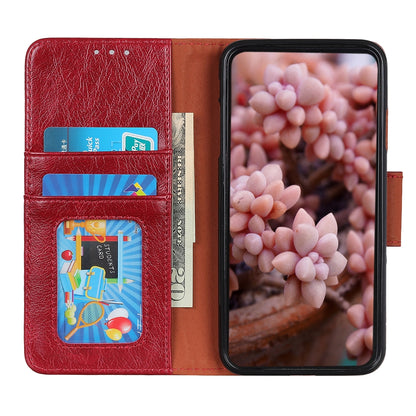 ELECTROPRIME For iPhone 15 Nappa Texture Leather Case(Red)