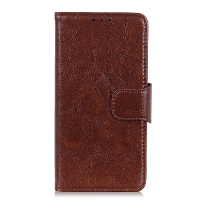 ELECTROPRIME For iPhone 15 Nappa Texture Leather Case(Brown)