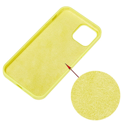 ELECTROPRIME For iPhone 15 Plus Solid Color Silicone Phone Case(Lemon Yellow)