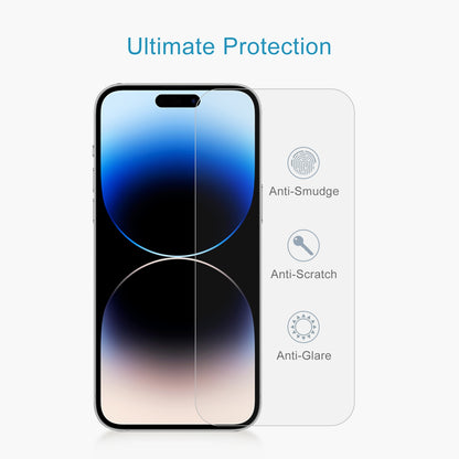 ELECTROPRIME For iPhone 15 Plus / 15 Pro Max 10pcs 0.26mm 9H 2.5D High Aluminum Tempered Glass Film