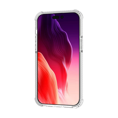 ELECTROPRIME For iPhone 15 Plus Four-corner Shockproof TPU + Acrylic Phone Case(Transparent)