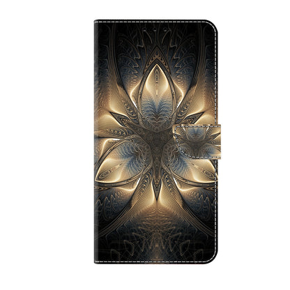 ELECTROPRIME For iPhone 15 Crystal 3D Shockproof Protective Leather Phone Case(Luminous Building)