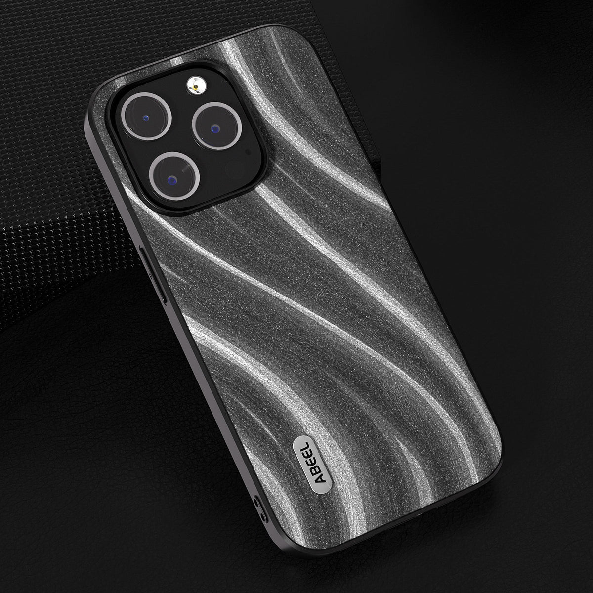 ELECTROPRIME For iPhone 15 ABEEL Galactic Pattern Protective Phone Case(Grey)