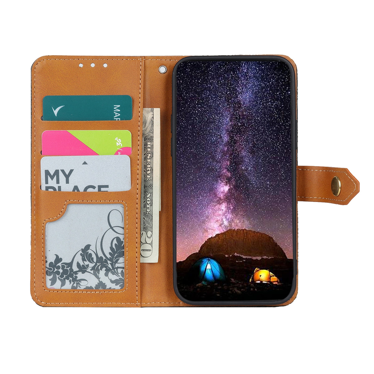 ELECTROPRIME For iPhone 15 Plus European Floral Embossed Leather Phone Case(Black)