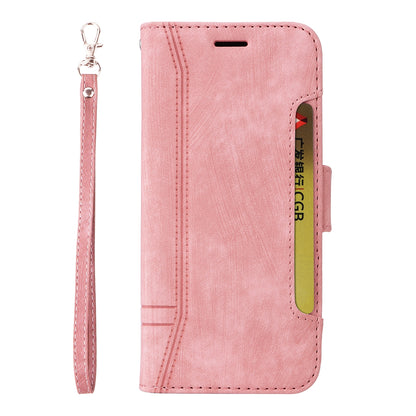 ELECTROPRIME For iPhone 15 BETOPNICE Dual-side Buckle Leather Phone Case(Pink)