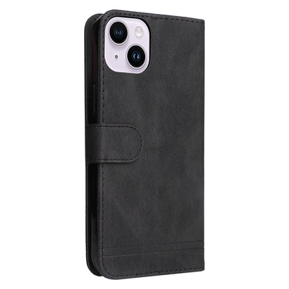ELECTROPRIME For iPhone 15 Skin Feel Life Tree Leather Phone Case(Black)