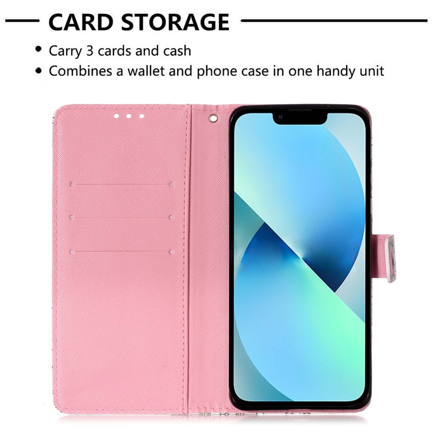 ELECTROPRIME For iPhone 15 3D Painting Horizontal Flip Leather Phone Case(Rose Butterfly)