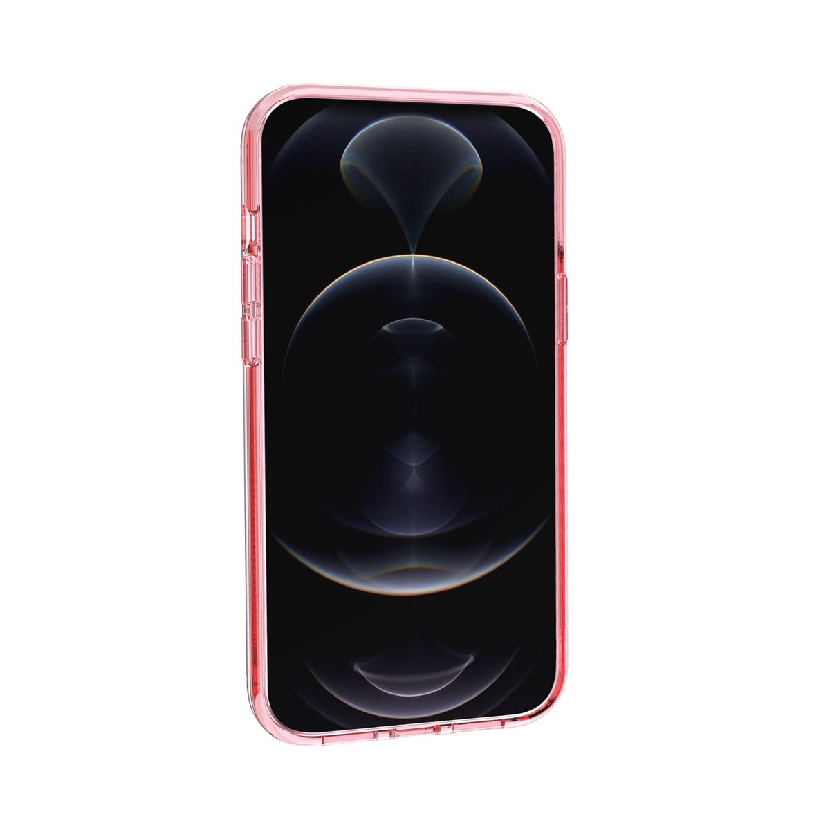 ELECTROPRIME For iPhone 15 Plus Shockproof Terminator Transparent Phone Case(Pink)