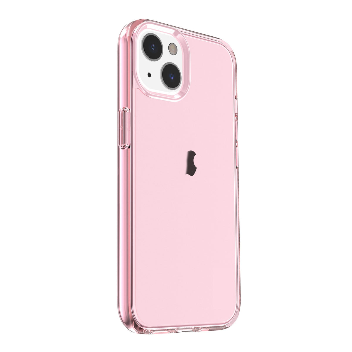 ELECTROPRIME For iPhone 15 Plus Shockproof Terminator Transparent Phone Case(Pink)
