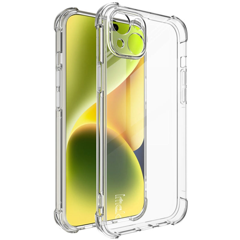 ELECTROPRIME For iPhone 15 imak Shockproof Airbag TPU Phone Case(Transparent)