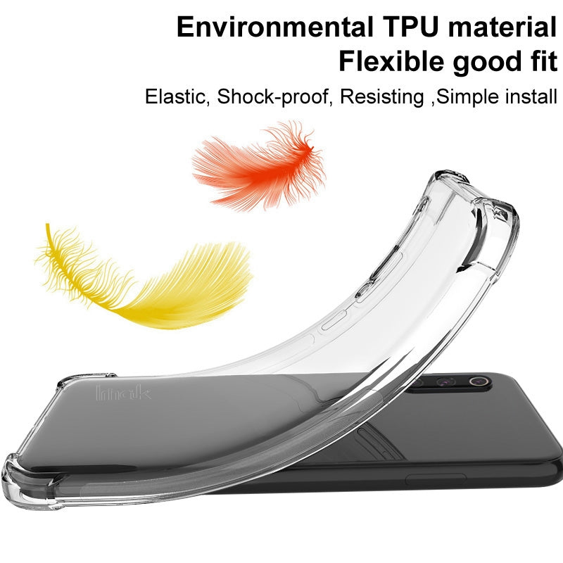 ELECTROPRIME For iPhone 15 imak Shockproof Airbag TPU Phone Case(Transparent)