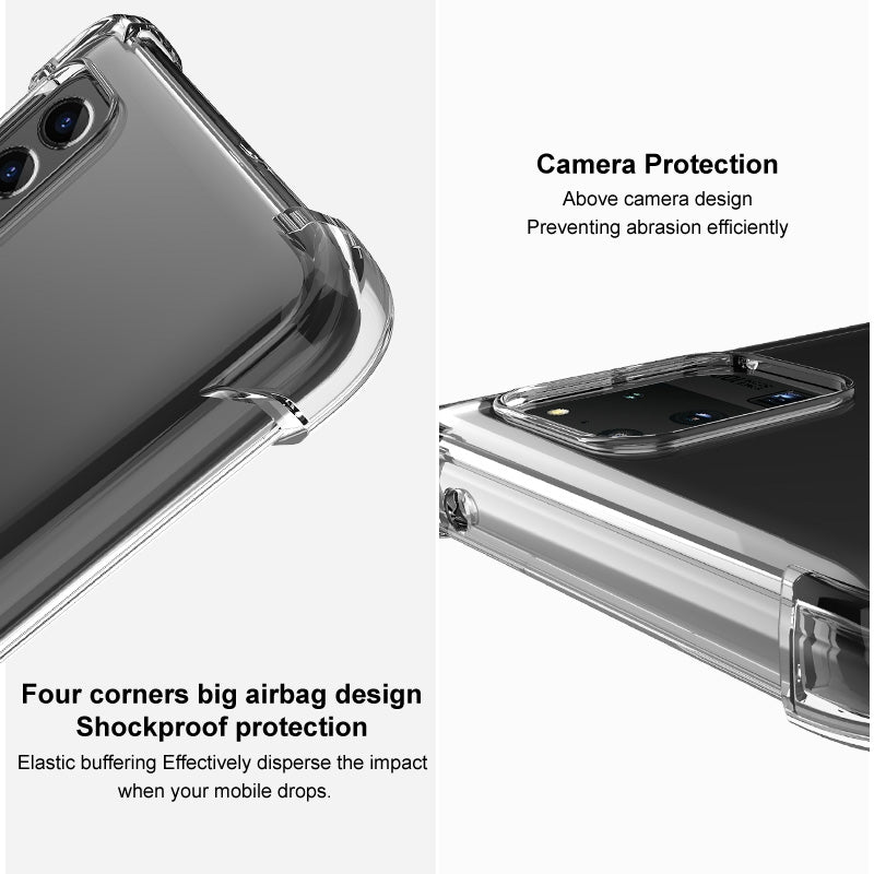 ELECTROPRIME For iPhone 15 imak Shockproof Airbag TPU Phone Case(Transparent)
